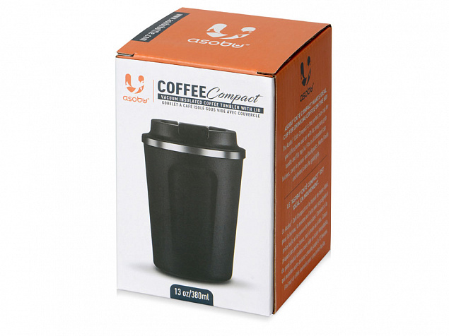Термокружка «CAFÉ COMPACT» с логотипом в Москве заказать по выгодной цене в кибермаркете AvroraStore