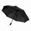 Зонт складной Nord, черный с логотипом в Москве заказать по выгодной цене в кибермаркете AvroraStore