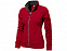Куртка флисовая Nashville женская, красный/пепельно-серый с логотипом в Москве заказать по выгодной цене в кибермаркете AvroraStore