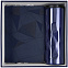 Набор Gems: ежедневник и термостакан, темно-синий с логотипом в Москве заказать по выгодной цене в кибермаркете AvroraStore