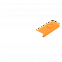 Корпус для флешки Designer Оранжевый с логотипом в Москве заказать по выгодной цене в кибермаркете AvroraStore