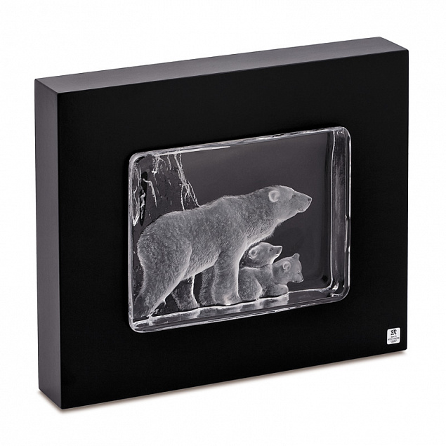 Картина "Медведь" с логотипом в Москве заказать по выгодной цене в кибермаркете AvroraStore