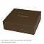 Ежедневник-портфолио Royal, черный, эко-кожа, недатированный кремовый блок, подарочная коробка с логотипом в Москве заказать по выгодной цене в кибермаркете AvroraStore