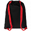 Рюкзак Nock, черный с красной стропой с логотипом в Москве заказать по выгодной цене в кибермаркете AvroraStore