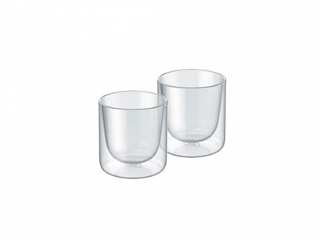 Набор стаканов из двойного стекла ALFI, 80мл с логотипом в Москве заказать по выгодной цене в кибермаркете AvroraStore