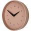 Часы настенные Peddy, пыльно-розовые с логотипом в Москве заказать по выгодной цене в кибермаркете AvroraStore