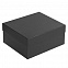 Коробка Satin, большая, черная с логотипом в Москве заказать по выгодной цене в кибермаркете AvroraStore