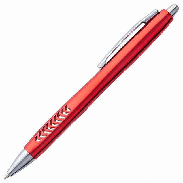 Ручка шариковая Barracuda, красная с логотипом в Москве заказать по выгодной цене в кибермаркете AvroraStore