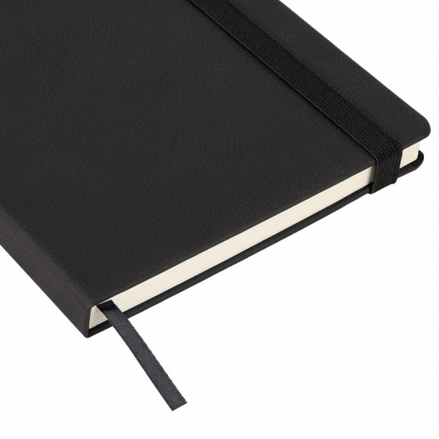 Ежедневник недатированный Marseille soft touch BtoBook, черный с логотипом в Москве заказать по выгодной цене в кибермаркете AvroraStore