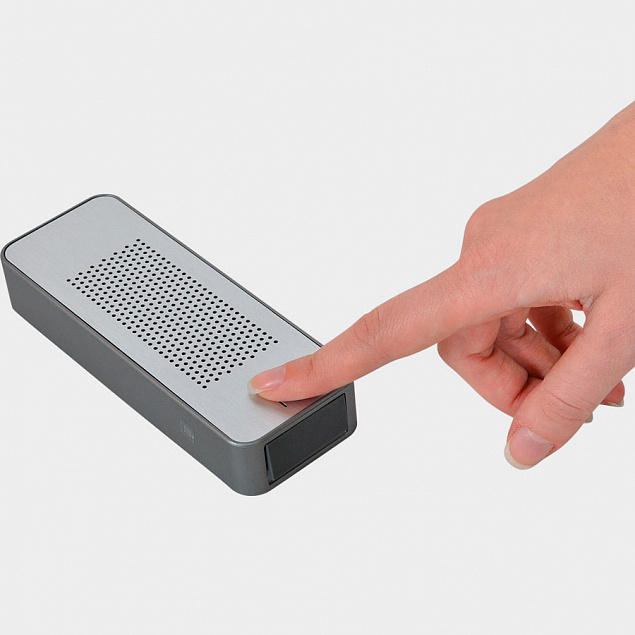 Универсальное зарядное устройство c bluetooth-стереосистемой "Music box" (4400мАh) с логотипом  заказать по выгодной цене в кибермаркете AvroraStore