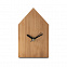 Бамбуковые часы La Casa, коричневые с логотипом в Москве заказать по выгодной цене в кибермаркете AvroraStore