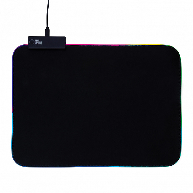 Игровой коврик для мыши с RGB-подсветкой с логотипом в Москве заказать по выгодной цене в кибермаркете AvroraStore