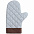 Прихватка-рукавица Keep Palms, серо-голубая с логотипом в Москве заказать по выгодной цене в кибермаркете AvroraStore
