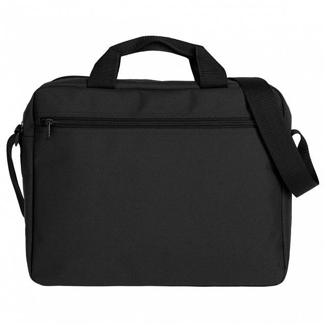 Конференц-сумка Member, черная с логотипом в Москве заказать по выгодной цене в кибермаркете AvroraStore