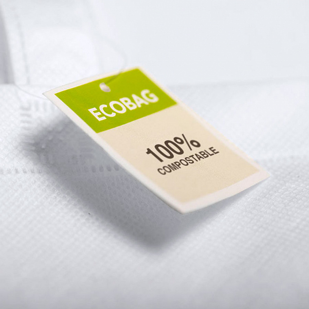 Сумка для покупок MOLTUX, белый, 40x36 см, 100% пластик PLA с логотипом  заказать по выгодной цене в кибермаркете AvroraStore