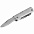 Туристический нож Liten Halp, серебристый с логотипом в Москве заказать по выгодной цене в кибермаркете AvroraStore