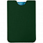 Чехол для карточки Dorset, зеленый с логотипом в Москве заказать по выгодной цене в кибермаркете AvroraStore