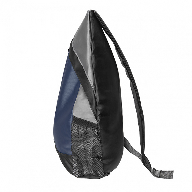 Рюкзак Pick, т.синий/серый/чёрный, 41 x 32 см, 100% полиэстер 210D с логотипом в Москве заказать по выгодной цене в кибермаркете AvroraStore