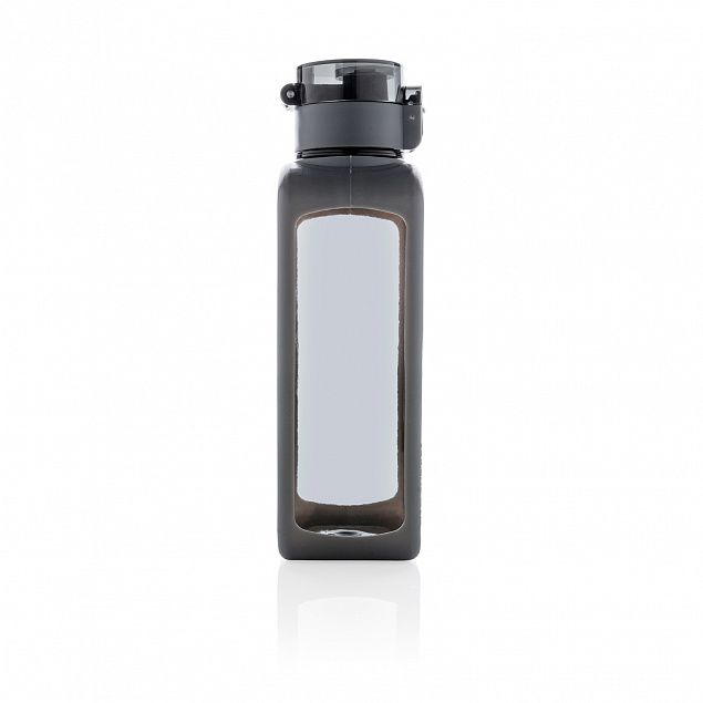 Квадратная вакуумная бутылка для воды, черный с логотипом в Москве заказать по выгодной цене в кибермаркете AvroraStore