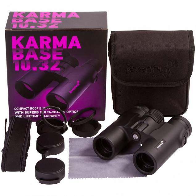 Бинокль Karma Base 10x, линзы 32 мм с логотипом в Москве заказать по выгодной цене в кибермаркете AvroraStore