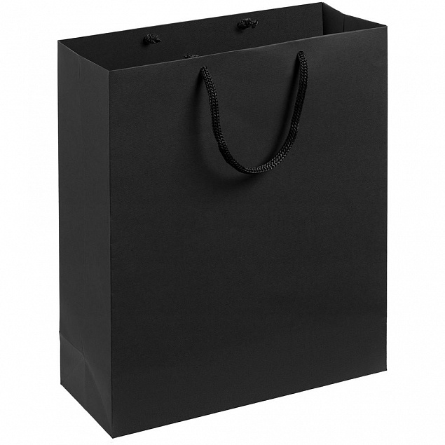 Пакет Wide, черный с логотипом в Москве заказать по выгодной цене в кибермаркете AvroraStore