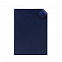 Чехол для паспорта PURE 140*90 мм., застежка на кнопке, натуральная кожа (фактурная), синий с логотипом в Москве заказать по выгодной цене в кибермаркете AvroraStore