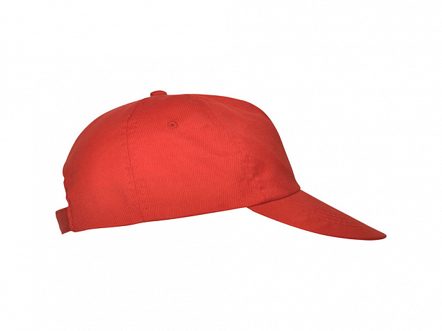 Бейсболка Basica, красный с логотипом  заказать по выгодной цене в кибермаркете AvroraStore
