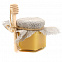 Мед натуральный цветочный с ложкой для меда, 140 г с логотипом в Москве заказать по выгодной цене в кибермаркете AvroraStore