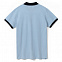Рубашка поло Prince 190, голубая с темно-синим с логотипом в Москве заказать по выгодной цене в кибермаркете AvroraStore