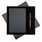 Подарочный набор Star/iP, черный (ежедневник недат А5, ручка) с логотипом в Москве заказать по выгодной цене в кибермаркете AvroraStore