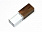 USB 2.0- флешка на 64 Гб прямоугольной формы, под гравировку 3D логотипа с логотипом в Москве заказать по выгодной цене в кибермаркете AvroraStore