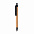 Эко-ручка Write, черный с логотипом в Москве заказать по выгодной цене в кибермаркете AvroraStore