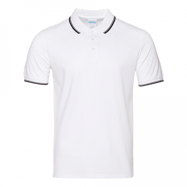 Рубашка поло Рубашка мужская 04T Белый с логотипом в Москве заказать по выгодной цене в кибермаркете AvroraStore