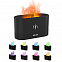 Светодиодный USB увлажнитель-ароматизатор Flame RGB, черный с логотипом в Москве заказать по выгодной цене в кибермаркете AvroraStore