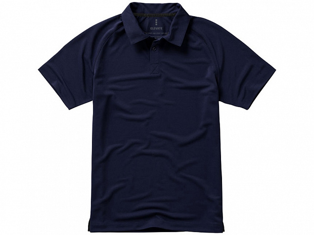 Рубашка поло Ottawa мужская, темно-синий с логотипом в Москве заказать по выгодной цене в кибермаркете AvroraStore