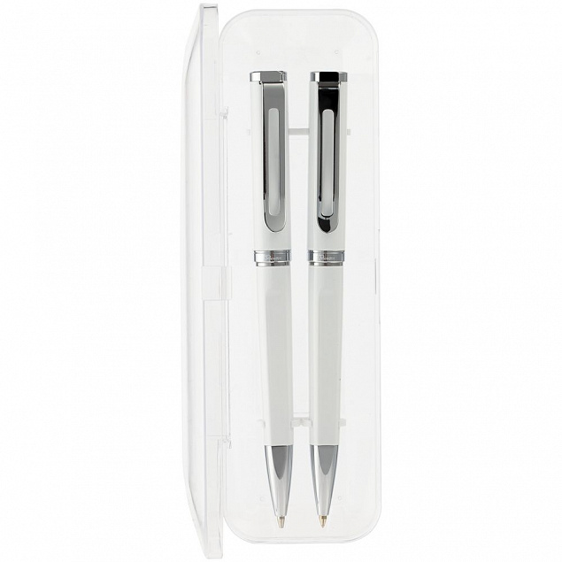 Набор Phase: ручка и карандаш, белый с логотипом в Москве заказать по выгодной цене в кибермаркете AvroraStore