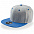 Бейсболка "FADER ", 6 клиньев, плоский козырек, застежка ПВХ с логотипом  заказать по выгодной цене в кибермаркете AvroraStore
