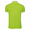 Рубашка поло мужская PASADENA MEN 200 с контрастной отделкой, зеленый лайм с белым с логотипом в Москве заказать по выгодной цене в кибермаркете AvroraStore
