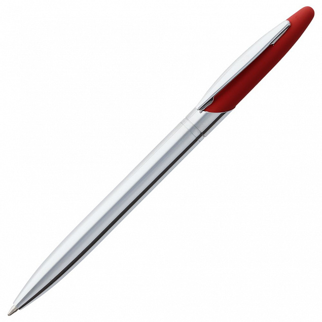 Ручка шариковая Dagger Soft Touch, красная с логотипом в Москве заказать по выгодной цене в кибермаркете AvroraStore