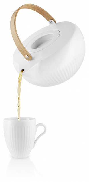 Чайник заварочный Legio Nova, белый с логотипом в Москве заказать по выгодной цене в кибермаркете AvroraStore