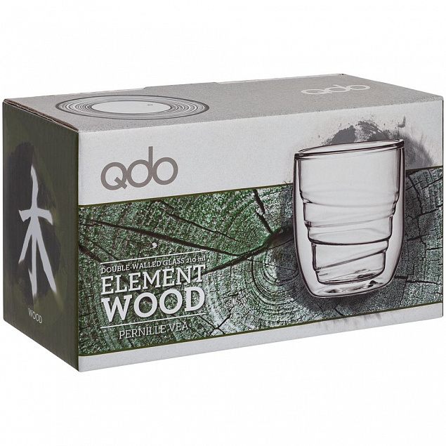 Набор малых стаканов Elements Wood с логотипом в Москве заказать по выгодной цене в кибермаркете AvroraStore