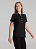 Рубашка поло женская Sunset, черная с логотипом в Москве заказать по выгодной цене в кибермаркете AvroraStore