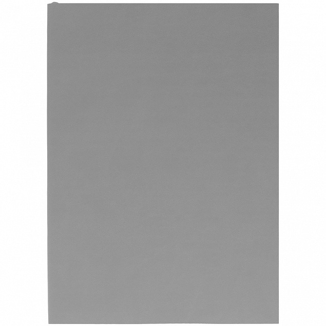 Ежедневник Flat, недатированный, серый с логотипом в Москве заказать по выгодной цене в кибермаркете AvroraStore