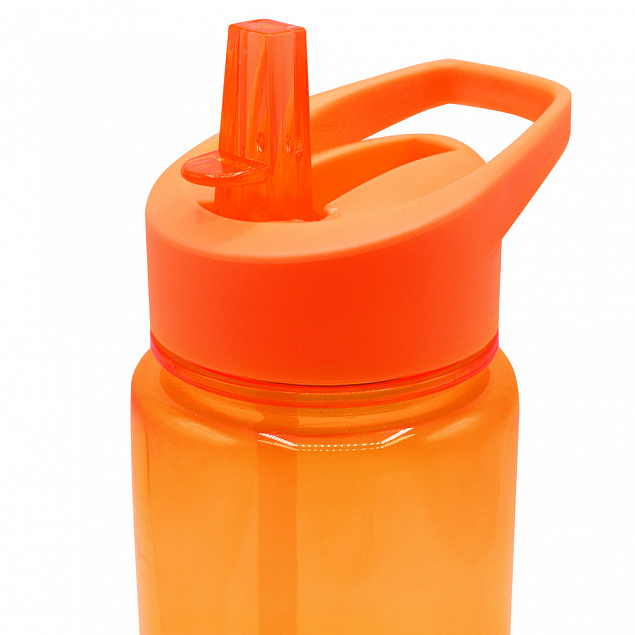 Пластиковая бутылка Jogger, оранжевый с логотипом  заказать по выгодной цене в кибермаркете AvroraStore