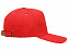 Бейсболка New York  5-ти панельная  с металлической застежкой и фурнитурой, красный с логотипом в Москве заказать по выгодной цене в кибермаркете AvroraStore