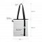 Шоппер Superbag Bubble (белый с черным) с логотипом  заказать по выгодной цене в кибермаркете AvroraStore