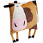 Подушка «Корова Зорька» с логотипом в Москве заказать по выгодной цене в кибермаркете AvroraStore