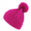 Шапка VOGUE,  ярко-розовый, верх: 100% акрил, подкладка: 100% полиэстер с логотипом в Москве заказать по выгодной цене в кибермаркете AvroraStore