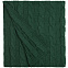 Плед Stille, зеленый с логотипом в Москве заказать по выгодной цене в кибермаркете AvroraStore