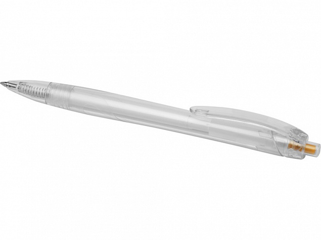 Шариковая ручка Honua из переработанного ПЭТ , прозрачный с логотипом в Москве заказать по выгодной цене в кибермаркете AvroraStore